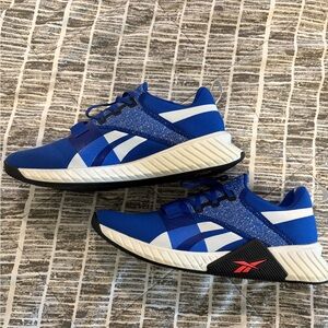 Reebok Men's Blue and White Athletic Shoes
